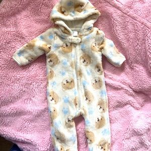 Plush Full sleeve footie